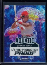 Usado, Banco Johnny 2025 Leaf Signature Series prova água-viva cintilante aquático (1/1) comprar usado  Enviando para Brazil