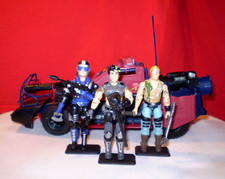1986 GI JOE COBRA DREADNOK THUNDER MACHINE 100%+ DRIVER THRASHER & TEAM ARAH *** comprar usado  Enviando para Brazil