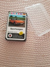 Quartett kartenspiel sportwage gebraucht kaufen  Ludwigshafen am Rhein