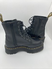 Bota de Couro Plataforma Dr. Martens Jadon Preta Feminina 7 Masculina’s 6 NOVA comprar usado  Enviando para Brazil