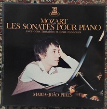 MARIA-JOAO PIRES ' MOZART. LES SONATES POUR PIANO.'  ERATO 8LP COMPLETE. comprar usado  Enviando para Brazil