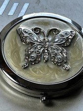 Butterfly cream enamel for sale  TEWKESBURY