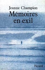 Mémoires exil d'occasion  Corbeil-Essonnes