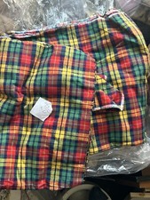 Tartan material fabric for sale  GREAT YARMOUTH