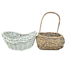 Vintage wicker woven for sale  Billerica