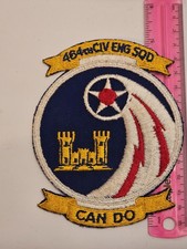 Jaqueta remendo 1950s USAF Força Aérea Guerra Fria 464th Civil Engineer Squadron L@@K!!! comprar usado  Enviando para Brazil
