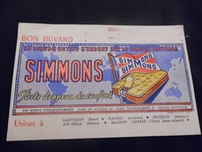 Buvard matelas simmons d'occasion  Avesnes-le-Comte