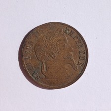 Napoleone iii gettone usato  Crevalcore