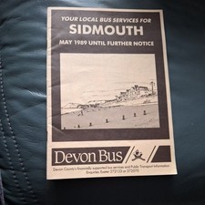 Devon bus sidmouth for sale  TETBURY