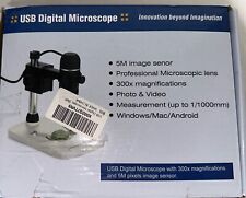 Microscópio digital USB, com ampliações de 300x e sensor de imagem de 5M pixels comprar usado  Enviando para Brazil