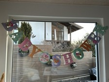 Babyshower girlande deko gebraucht kaufen  Dießen am Ammersee