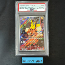 PSA 10 Detective Pikachu 098/SV-P cartão promocional Pokemon japonês 2023 comprar usado  Enviando para Brazil