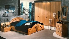 Schlafzimmer kirsch nussbaumho gebraucht kaufen  Eutin