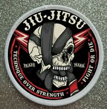 Distintivo de ferro/costura 3" Brazilian Jiu Jitsu Skull Gi BJJ comprar usado  Enviando para Brazil