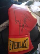 Signed boxing glove for sale  PICKERING