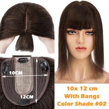 Cabelo feminino linha fina natural clipe em peruca de cabelo humano 100% real comprar usado  Enviando para Brazil