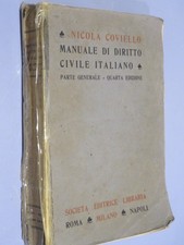 Manuale diritto civile usato  Salerno