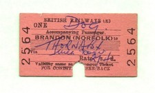 Dog ticket brandon for sale  WYMONDHAM