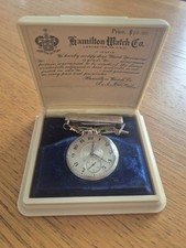 Hamilton pocket watch for sale  ELLESMERE PORT