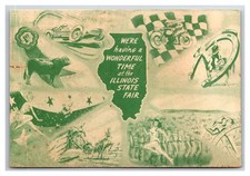 Illinois State Fair 1953 Orville E. Hodge State Auditor Green Springfield, usado comprar usado  Enviando para Brazil