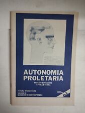1980 autonomia proletaria usato  Martinsicuro