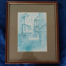 Signed print shambles for sale  CARDIFF