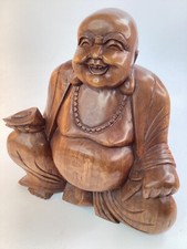 Wooden meditating buddha for sale  Rio Rancho