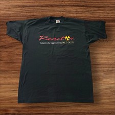 Camiseta negra de paintball vintage Old School Automag Reactor manga corta segunda mano  Embacar hacia Mexico