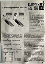 Fleischmann 6041 6641 usato  Melegnano