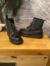 DR. MARTENS AIR WAIR - ODBIJAJĄCE SIĘ PODESZWY - SKÓRZANE CZARNE KOZAKI DAMSKIE Rozmiar 6-6.5 na sprzedaż  Wysyłka do Poland