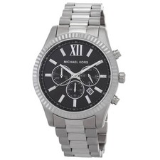 Michael Kors Lexington Reloj Cronógrafo Cuarzo y Estuche para Tarjetas Set de Regalo MK1091SET segunda mano  Embacar hacia Mexico