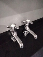Traditional basin taps for sale  CHESTER