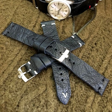 Italian leather watch for sale  UK