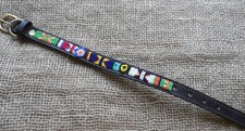 Beaded leather dog for sale  SHERBORNE