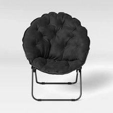 Dish chair black for sale  USA
