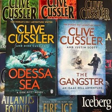 Clive cussler paperback for sale  SOUTH OCKENDON