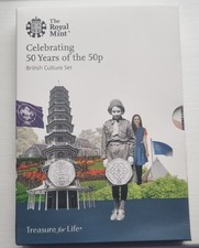 Celebrating years 50p for sale  WIGAN