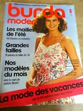 Magazine burda vintage d'occasion  France