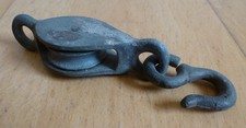 Vintage steel pulley for sale  GREENFORD