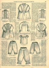 Gravure mode ancienne d'occasion  France