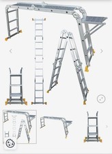 Aluminium folding ladder for sale  ADDLESTONE