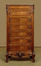Antique walnut secretaire for sale  LLANDUDNO JUNCTION
