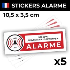 Autocollants alarme lot d'occasion  Avignon