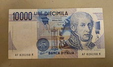 Italy 10000 lire for sale  Bethany