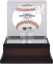 Vitrine logotipo beisebol mogno Milwaukee Brewers - Fanáticos comprar usado  Enviando para Brazil
