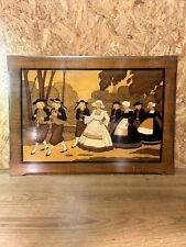 Antique painting pyrography d'occasion  Expédié en Belgium