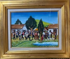 Peinture huile originale d'occasion  Expédié en France