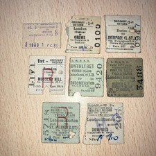 Half. railway. ticket for sale  SHIFNAL