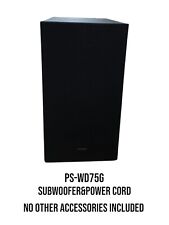 Subwoofer Samsung PS-WD75G compatível com sistema de barra de som Samsung HW-B73MD, usado comprar usado  Enviando para Brazil
