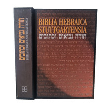 Biblia hebraica stuttgartensia for sale  SLEAFORD